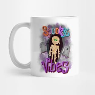 Spooky vibes mummy design Mug